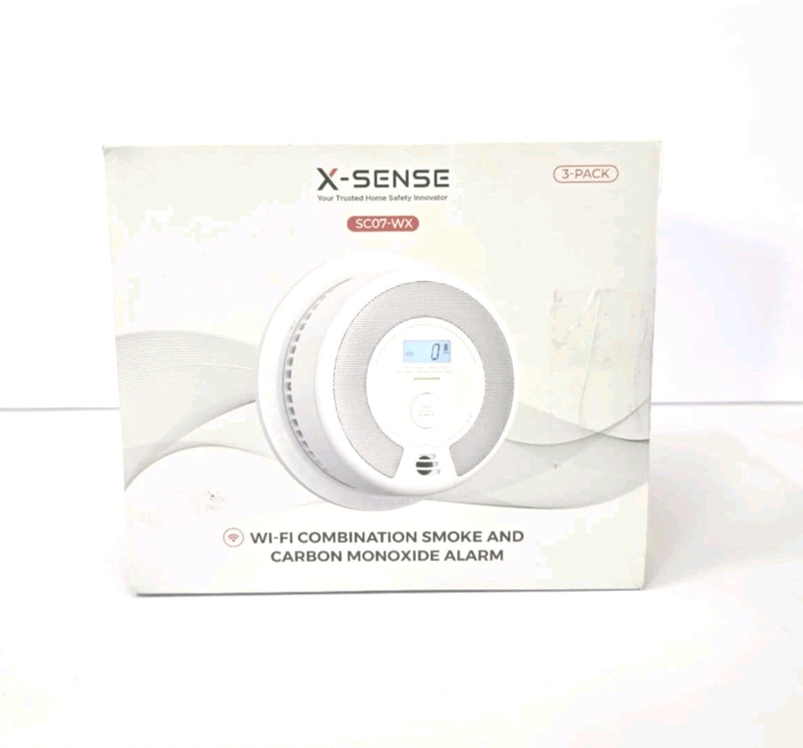 X-Sense Interconnected Combination Smoke  and Carbon Monoxide Detector SCO7-WX