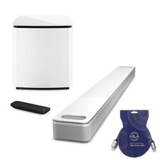 Bose Smart Ultra Dolby Atmos Soundbar, White with Bass Module 700 8829631200K1