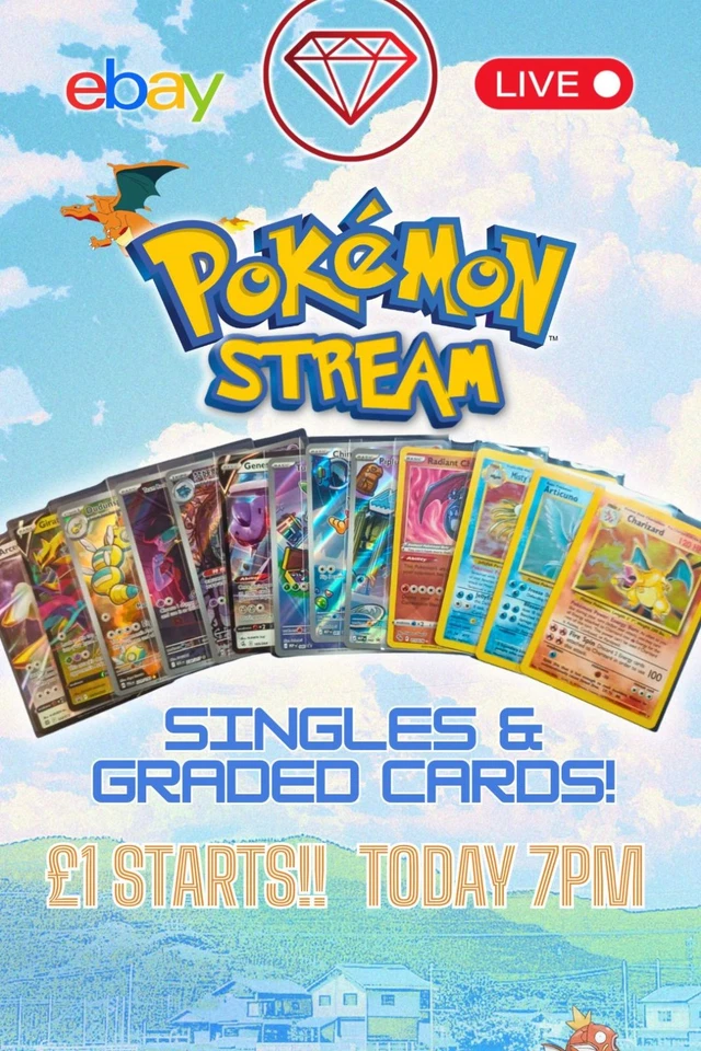 £1 Starts, Loads of Graded, Singles, Vintage & Modern!