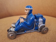 Schuco Go-Kart 1035 Blau Micro Racer Schl&uuml;ssel FUNKTION OK /  D.B. Patent