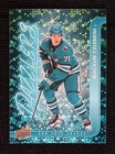 2024-25 Upper Deck Extended Series Dazzlers Blue Macklin Celebrini Rookie RC