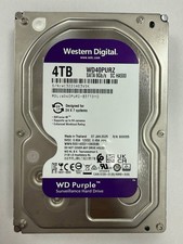 WESTERN DIGITAL 4TB WD40PURZ WD PURPLE SURVEILLANCE 3.5" SATA HDD Hard Drive