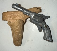 Vintage Roy Rogers RR Single Holster 2.75 Gun