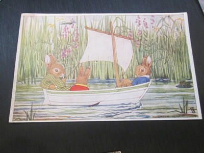 Margaret Tempest Postkarte ''The Jolly Sailor'' Medici Society Ltd 1943 verschickt