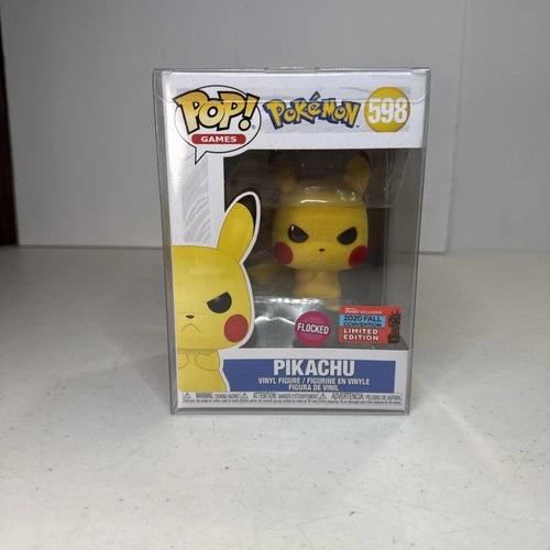 Funko Pop! Vinyl: Pokémon - Pikachu (Flocked) - Target New York Comic Con