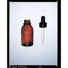 Kimble Chase 15040G-30 Dropper Bottle, 30Ml, Glass, Amber, Pk12
