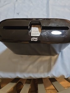 Tork 302028 Xpress 12.68 x 4.56 x 7.92 Countertop Towel Dispenser - Black 