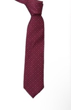 BROOKS BROTHER Silk Solid   is burgundy Tie B...