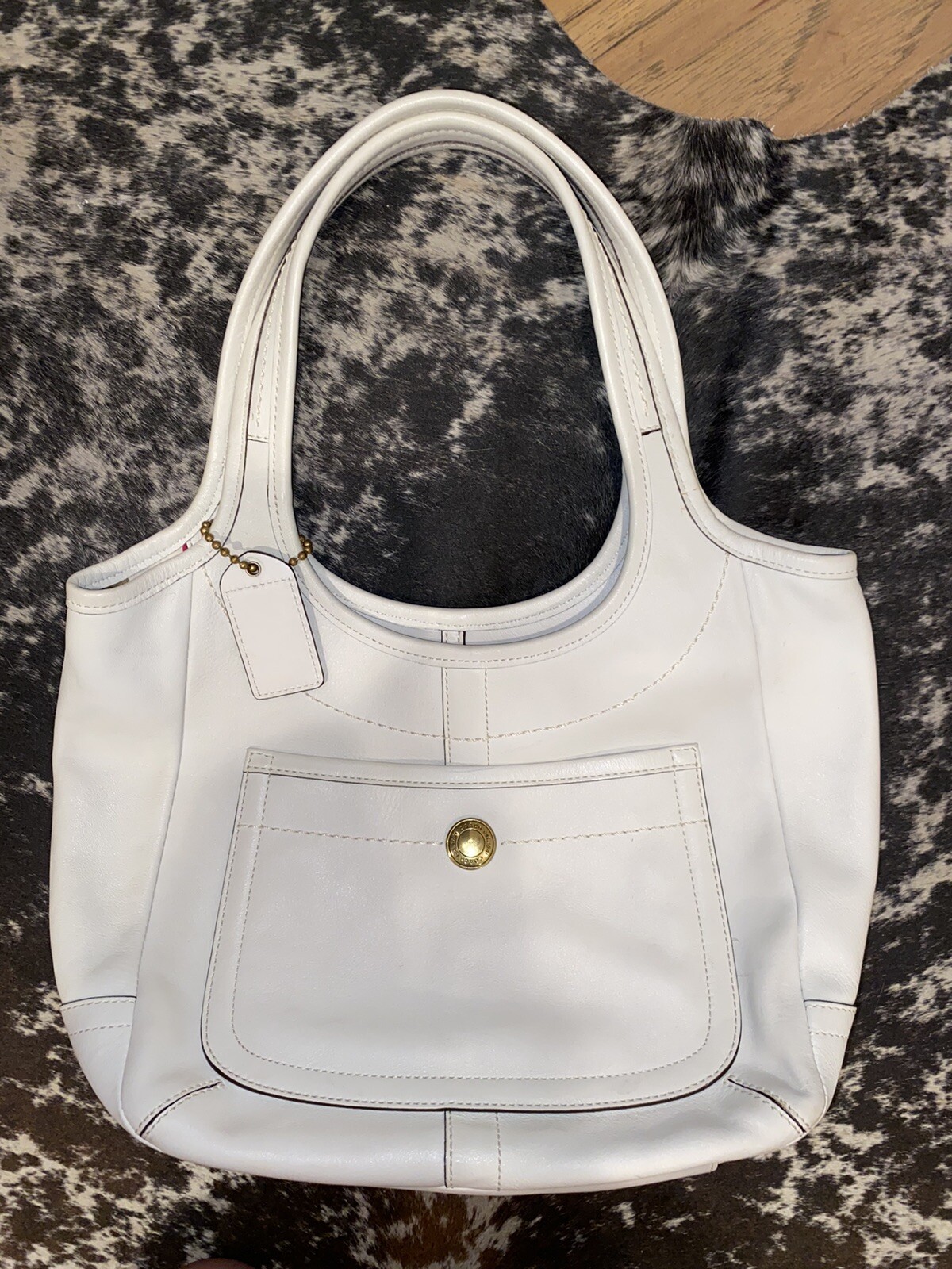 Vintage COACH Legacy Ergo Soho Purse Tote Handbag Lar… Gem