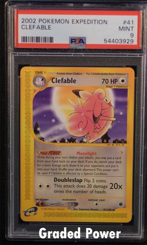 Clefable graded PSA 9 for sale on eBay
