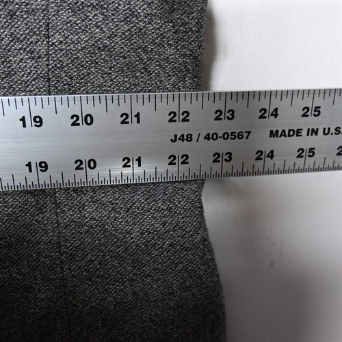 Vtg Oscar de la Renta 44S Gray Soft Tweed Tweed Mens Jacket Sport Coat Blazer - Picture 8 of 12