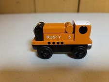 Thomas Wooden Railway Rare 1994 Flat Magnet Rusty Undated wheels 1st year issue