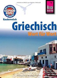 Kauderwelsch, Griechisch Wort für Wort von Spitzing, Karin | Buch | Zustand gut - Bild 1 von 2