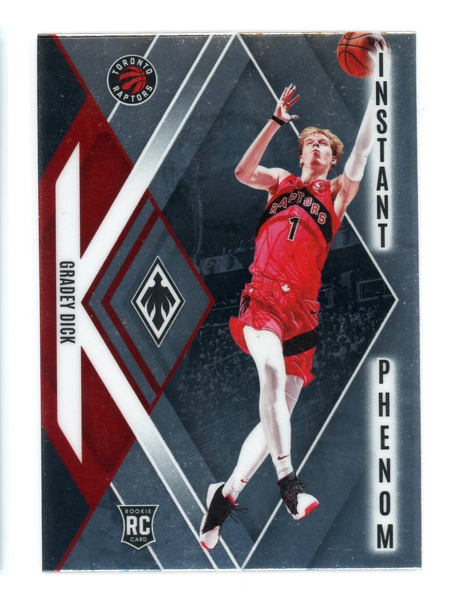 GRADEY DICK 2023-24 Phoenix #23 Instant Phenom RC Toronto Raptors