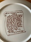 Commemorative Plate Holy Trinity Lutheran Church Abington 50th Anniversary 9" — photo 3