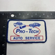 Vtg PRO-TECH AUTO SERVICE Car Auto Truck Care Patch 55aj