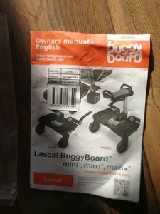lascal buggy board manual