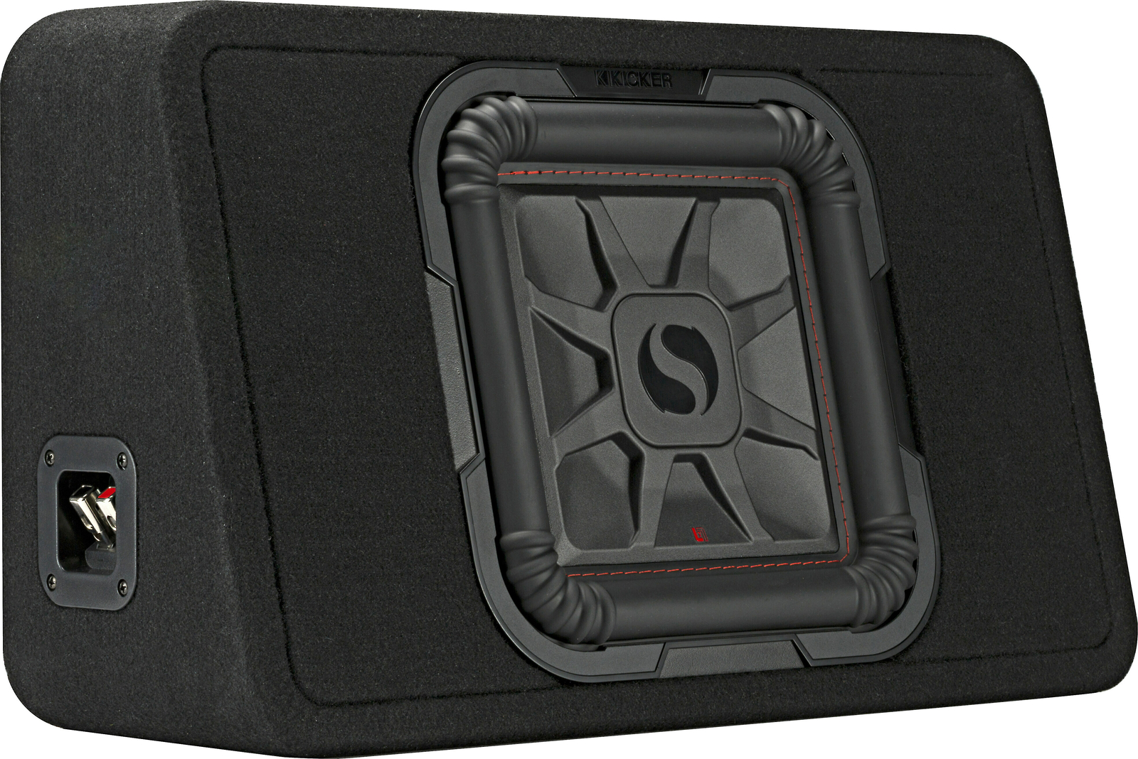 Kicker 46TL7T102 10" 2-ohm Shallow Loaded Enclosure