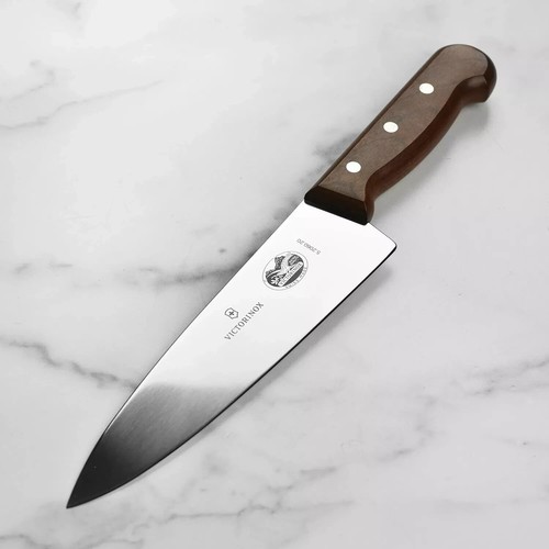 Victorinox 8" (20cm) Chef's Knife w/Rosewood Handle & Extra Wide Blade (5206020) - Picture 2 of 7