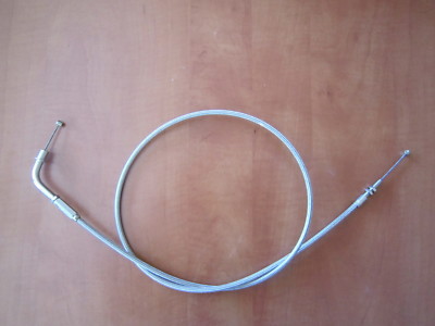 EN 500 EN500B EN500C STAHLFLEX 127cm Gaszug Öffner +15cm throttle cable NEU K035
