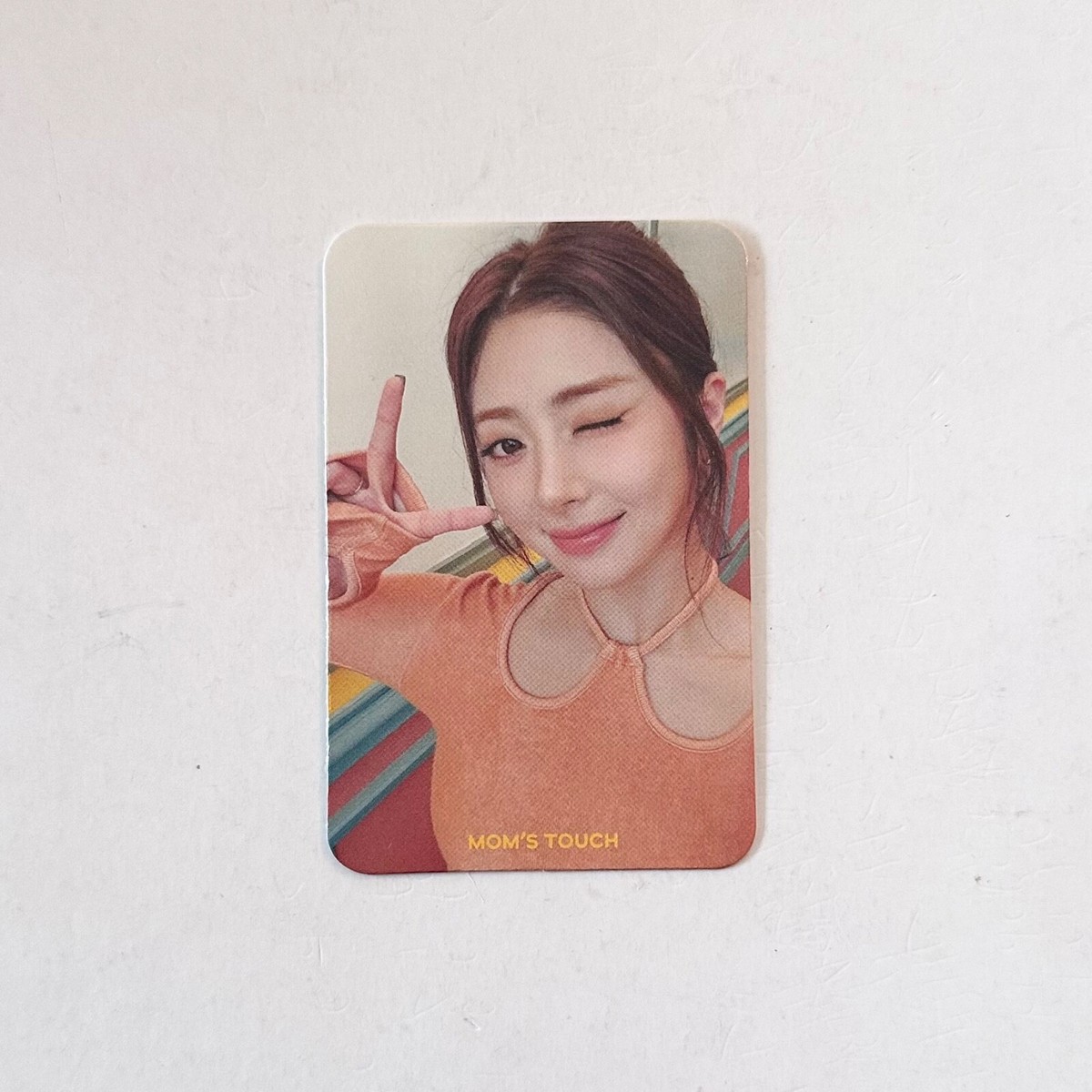 LE SSERAFIM] MOM'S TOUCH Benefit Photocard PC 2nd round Chaewon | eBay