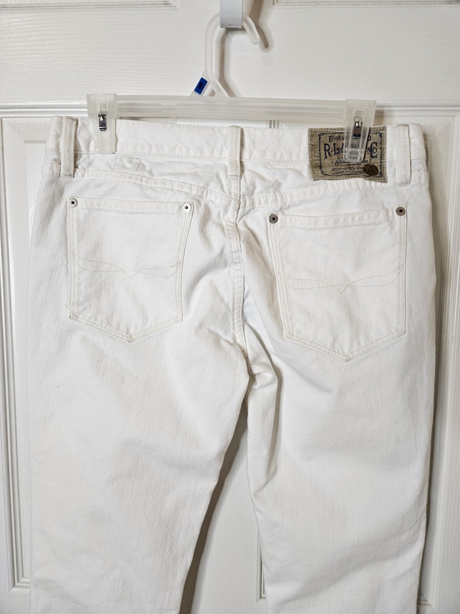 Ralph Lauren Jeans The Madison 888 White Jeans Straight Leg Womens