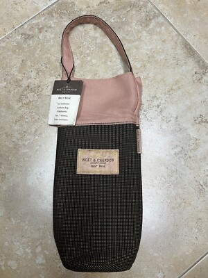 Moet & Chandon Champagne Brut Rose Insulated Cooler Bottle Bag New Other