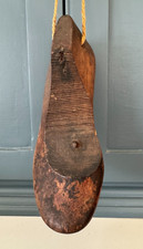Antique Shoemaker Wooden Shoe Form in 1900's