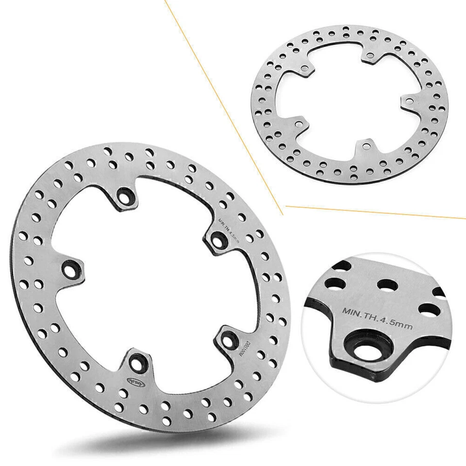 Rear Brake Disc Rotor for BMW K1300 R-ABS1300 2008-2014 & K1300 S1300 2009 -2015 Foto 3 de 4