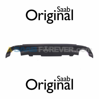 saab 93 aeroマフラー NEW GENUINE SAAB 9-3 REAR DIFFUSER DUAL EXHAUST AERO TRIM 08-11