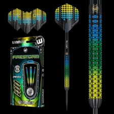 Winmau Firestorm Steel Tip Dart Set 28 gram 90 Tungsten alloy