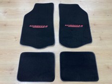 For Vw Scirocco Mk1 Velour Floor Mat Mats Carpet Black Set Of4 1974-82