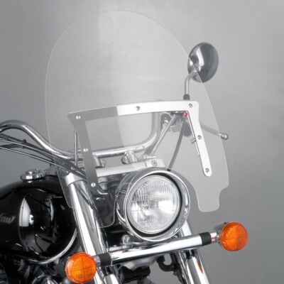 WINDSHIELD CUSTOM HIGHWAY PIG FOR SUZUKI INTRUDER VL125 1999 > 2007 CLEAR 0129W