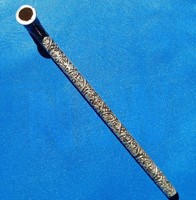 ANCIENT PIPE TOBACCO SILVER RARE VINTAGE CASTING SMOKING