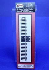 Atlas HO Scale NiSi 9" Straight C100 Terminal Track #840 *New*