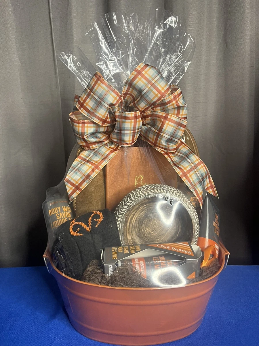 Father's Day Men Graduation Birthday Gift Basket Idea