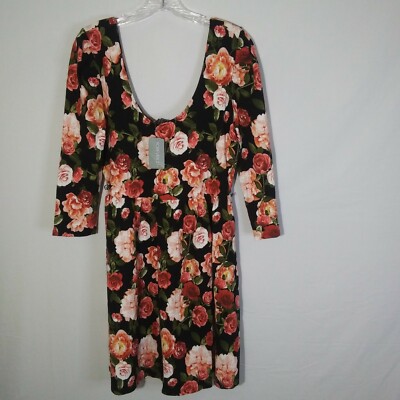 forever 21 floral fit and flare dress Savannah Dress-Blue Floral – Love Olive Co main image 1