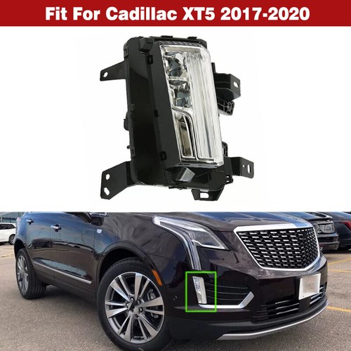LED Right Front Bumper Fog Light Assembly DRL Lamp For Cadillac XT5 2017-2020 - Picture 4 of 6