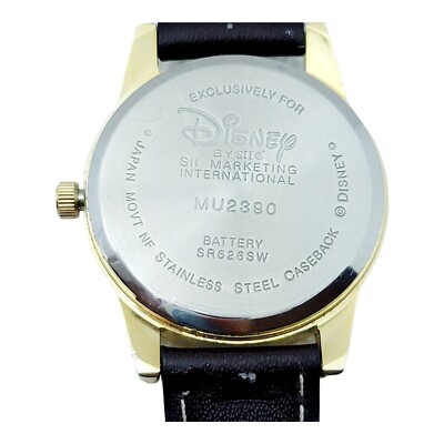 Mickey Watch with a Rotating Disk Rare Disney Mickey Mouse Rotating Disk Watch / Timepiece  main image 2