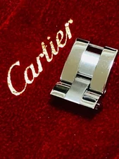 CARTIER WATCH LINK ROADSTER STAINLESS STEEL END 15mm AUTHENTIC Ladies END PIECE
