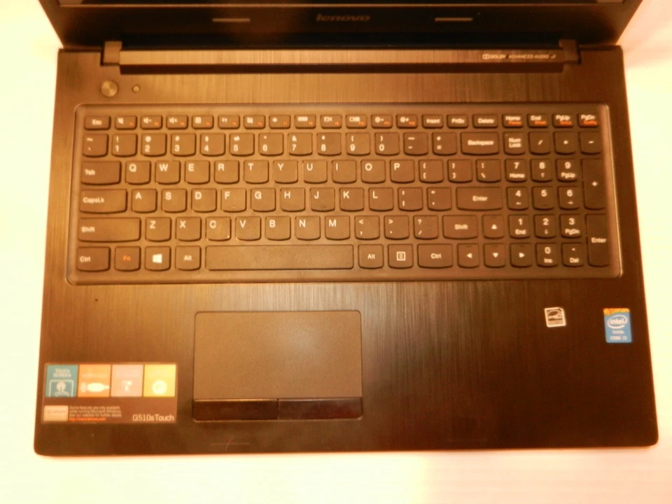 LENOVO G510S TOUCH CORE i3-4000M@2.4GHZ 6GB RAM 500GB HDD WINDOWS 7 Foto 2 de 4