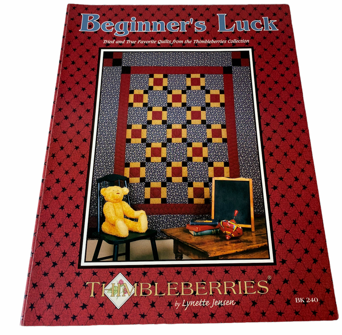 THIMBLEBERRIES" Beginner's Luck" Quilt Patterns LYNETTE JENSEN Pieced 20 designs