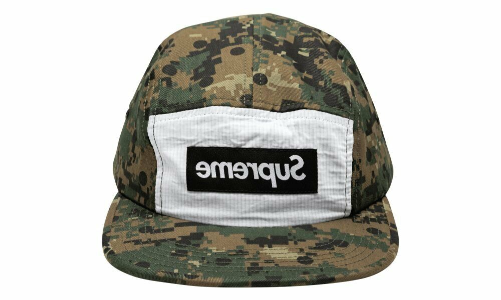 Supreme Vintage Camo Camp Cap BRN | hartwellspremium.com