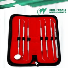 NEW Travel Oral Care Hygiene Dental Tooth Pick Plaque Tartar Remover Set Kit 