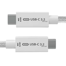 Braided USB C to C 3.2 Gen 2 Cable - 100W Charging - 20Gbps Data - 4K60 [2 PACK]