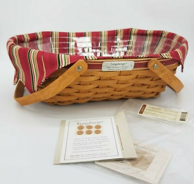 Longaberger 2006 Christmas Collection Red Nature's Garland Basket