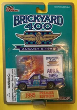 1995 Brickyard 400 Nascar Racing Champions 1/64 Die cast Pace Car Truck card toy