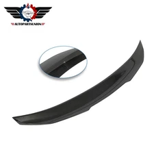 Rear Trunk Spoiler Wing Lip For 2014-2022 Infiniti Q50 PSM Style Carbon Printed