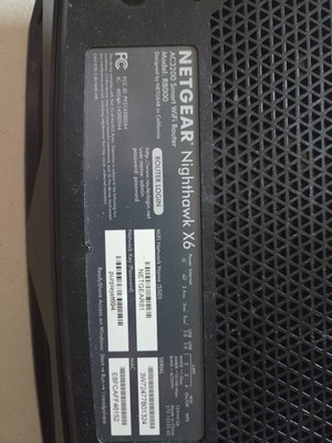 Netgear NightHawk 6 Smart WIFI Router