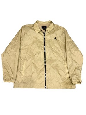 Jordan Essentials Men's Woven Basketball Jacket Sz 2XL Desert/Black DX9687-277